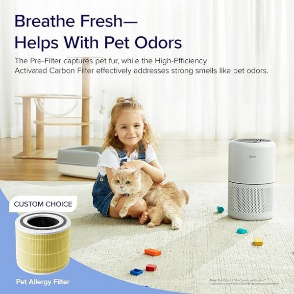 LEVOIT Air Purifier for Home Allergies Pets Hair in Bedroom LEVOIT Air Purifier for Home Allergies Pets Hair in Bedroom