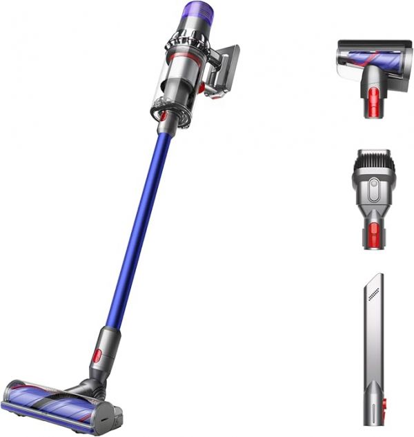 Dyson V11 Cordless Stick Vaccum, Large, Nickel/Blue Dyson V11 Cordless Stick Vaccum, Large, Nickel/Blue