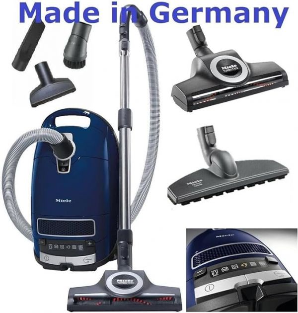 Miele Complete C3 Multi Surface Canister Vacuum Cleanser w/Turbo Head+ HEPA Filter + XL Value Pack, 8 Bags & 4 Filters Miele Complete C3 Multi Surface Canister Vacuum Cleanser w/Turbo Head+ HEPA Filter + XL Value Pack, 8 Bags & 4 Filters