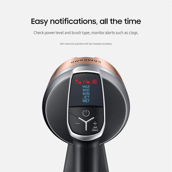 SAMSUNG Jet 75 Pet Cordless Stick Vacuum Cleaner, Lightweight SAMSUNG Jet 75 Pet Cordless Stick Vacuum Cleaner, Lightweight