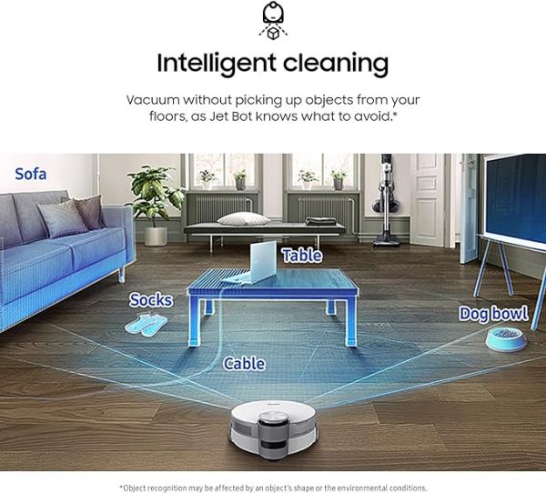 SAMSUNG Jet Bot AI+ Robot Vacuum Cleaner w/Object Recognition SAMSUNG Jet Bot AI+ Robot Vacuum Cleaner w/Object Recognition